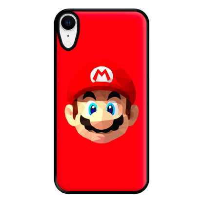 Mario Face - Mario Phone Case for iPhone XR