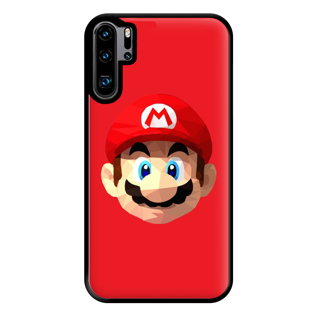 Mario Face - Mario Phone Case for Huawei P30 Pro