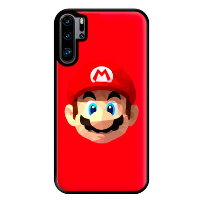 Mario Face - Mario Phone Case for Huawei P30 Pro