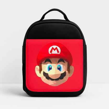 Mario Face - Mario Insulated Lunchbox