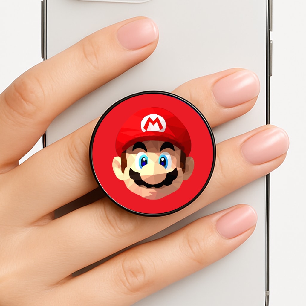 Mario Face - Mario FunGrip