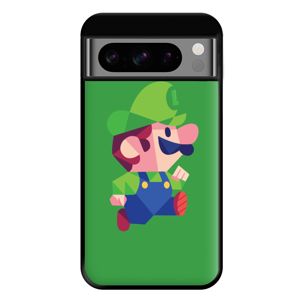 Running Luigi - Mario Phone Case for Google Pixel 8 Pro