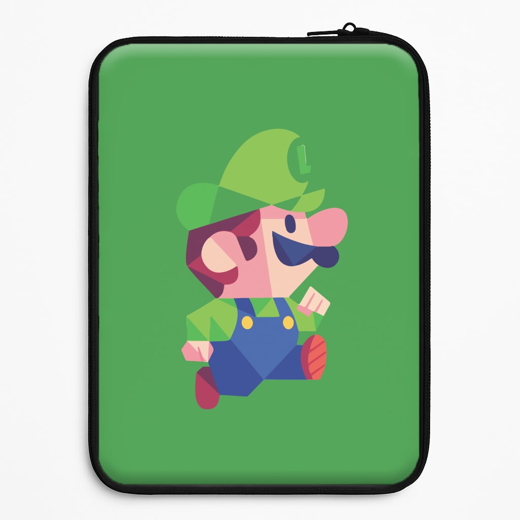 Running Luigi - Mario Laptop Sleeve