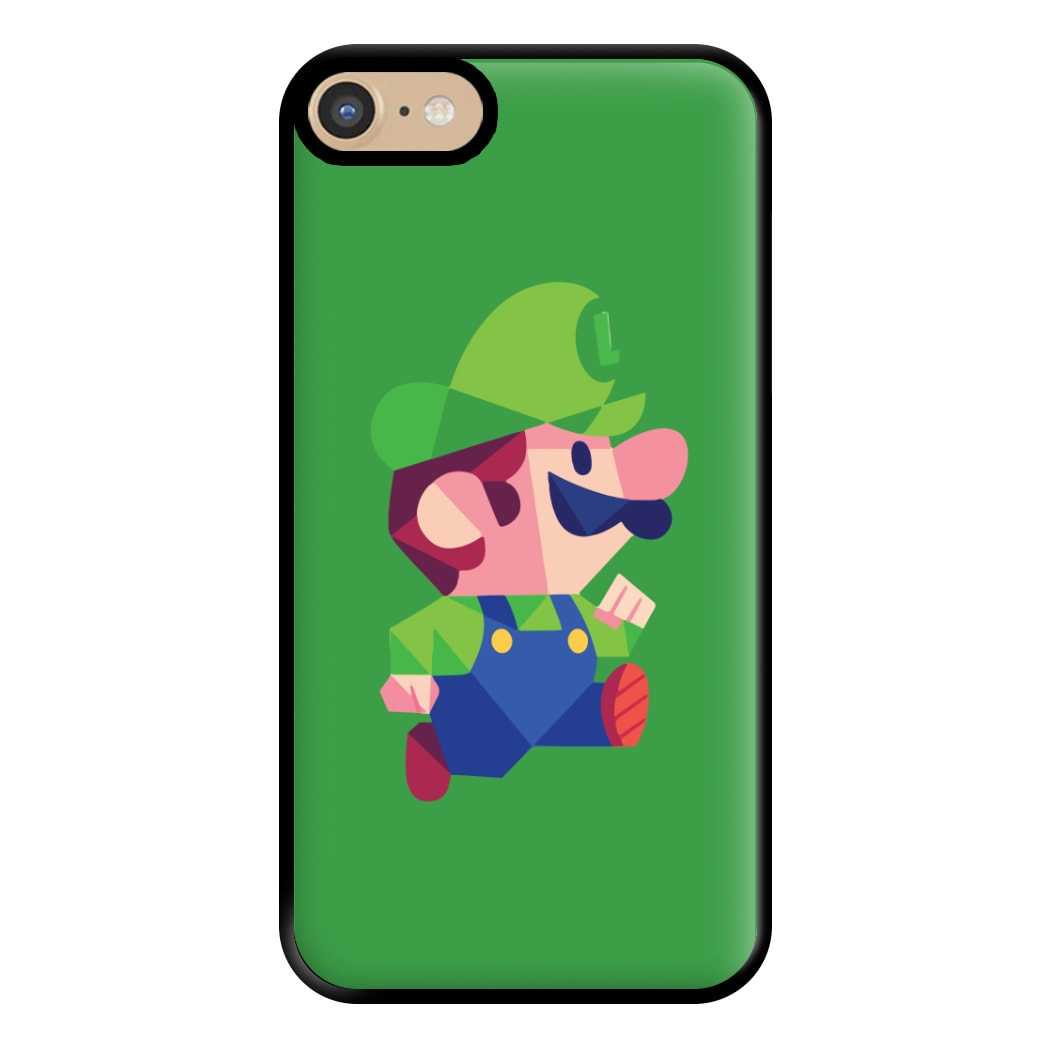 Running Luigi - Mario Phone Case for iPhone 6 / 7 / 8 / SE