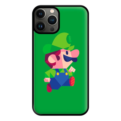 Running Luigi - Mario Phone Case for iPhone 13 Pro Max