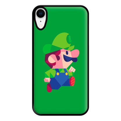 Running Luigi - Mario Phone Case for iPhone XR