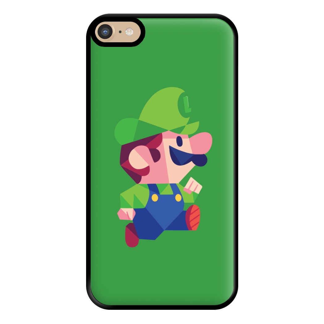 Running Luigi - Mario Phone Case for iPhone 6 Plus / 7 Plus / 8 Plus