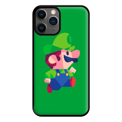 Running Luigi - Mario Phone Case for iPhone 12 Pro Max