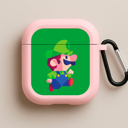 Running Luigi - Mario Pink AirPods Case