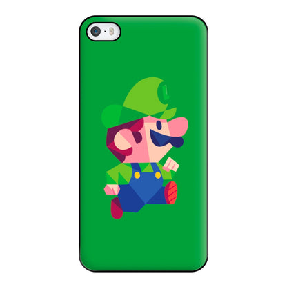 Running Luigi - Mario Phone Case for iPhone 5 / 5s / SE 2016