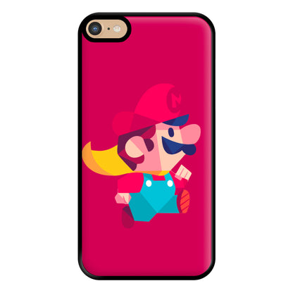 Running Mario - Mario Phone Case for iPhone 6 Plus / 7 Plus / 8 Plus