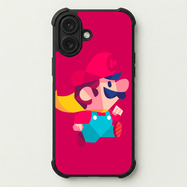 Running Mario - Mario Phone Case — Bumper case