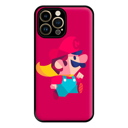 Running Mario - Mario Phone Case for iPhone 14 Pro Max