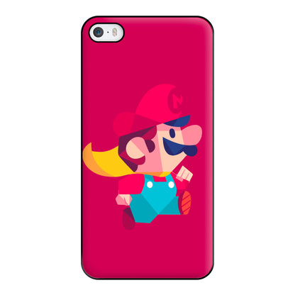 Running Mario - Mario Phone Case for iPhone 5 / 5s / SE 2016