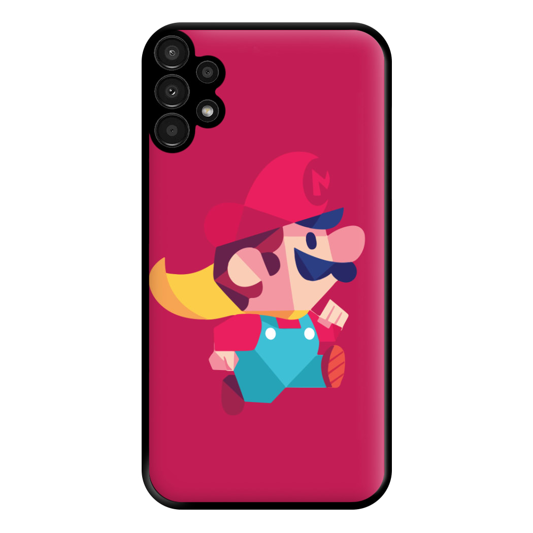 Running Mario - Mario Phone Case for Galaxy A13