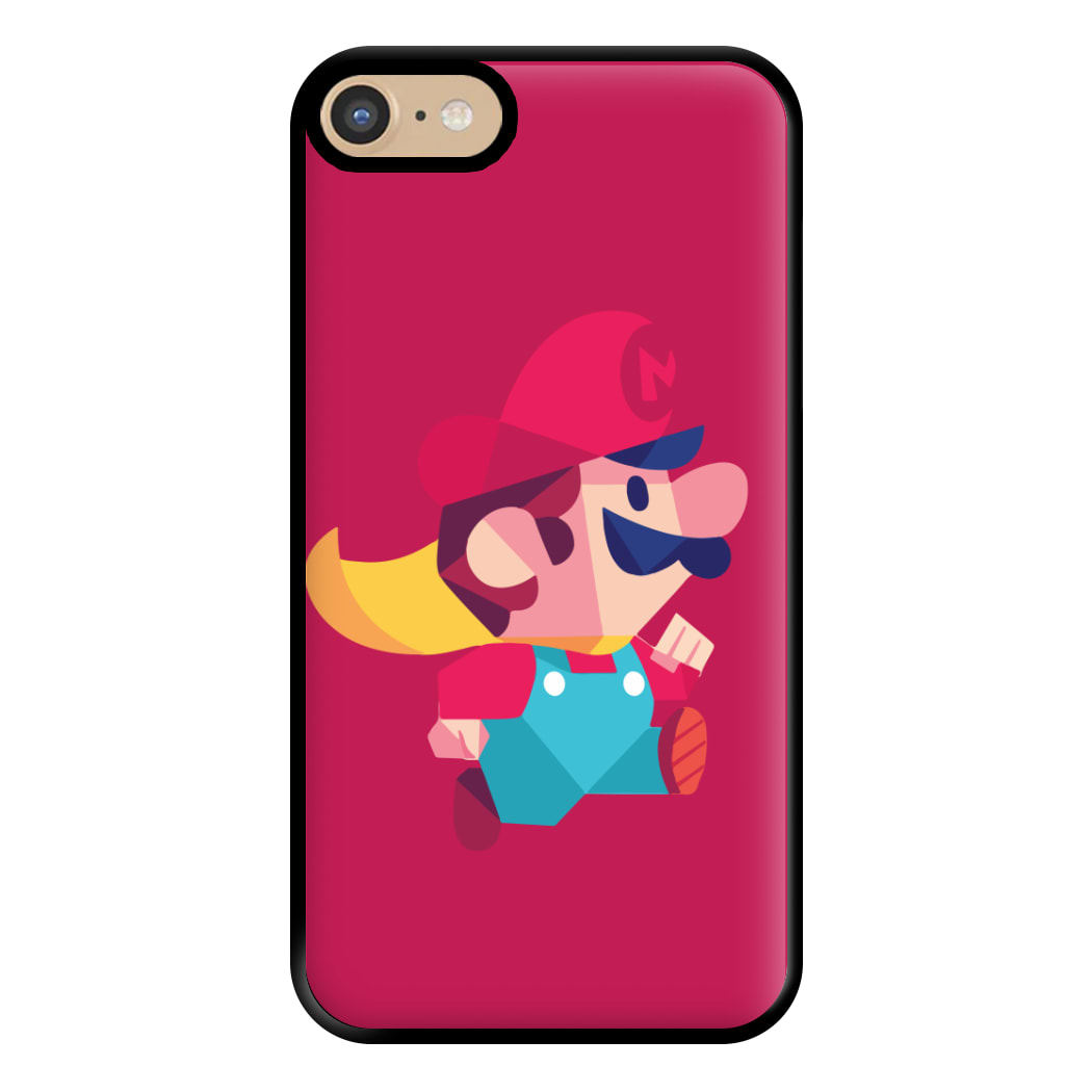 Running Mario - Mario Phone Case for iPhone 6 / 7 / 8 / SE