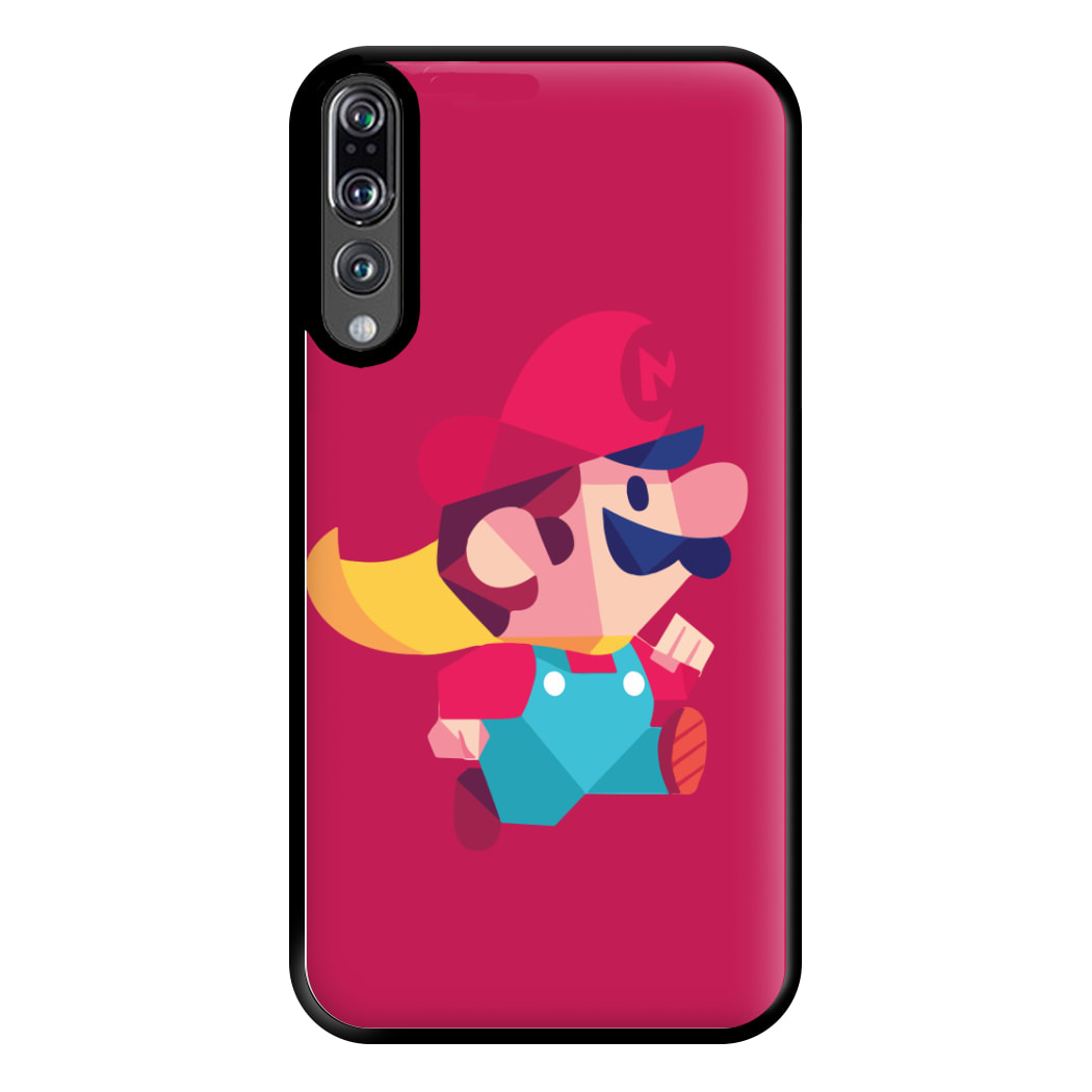 Running Mario - Mario Phone Case for Huawei P20 Pro