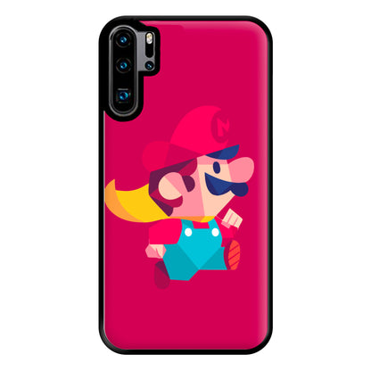 Running Mario - Mario Phone Case for Huawei P30 Pro