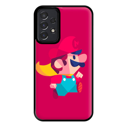 Running Mario - Mario Phone Case for Galaxy A52 / A52s