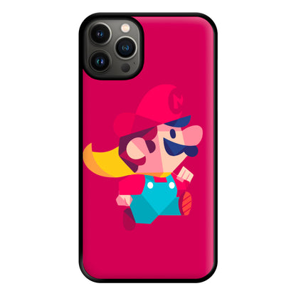 Running Mario - Mario Phone Case for iPhone 13