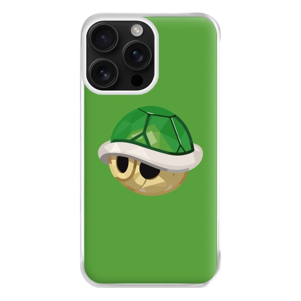 Green Koopa Troopa Shell - Mario Phone Case for iPhone 16 Pro Max