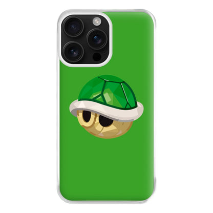 Green Koopa Troopa Shell - Mario Phone Case for iPhone 16 Pro Max