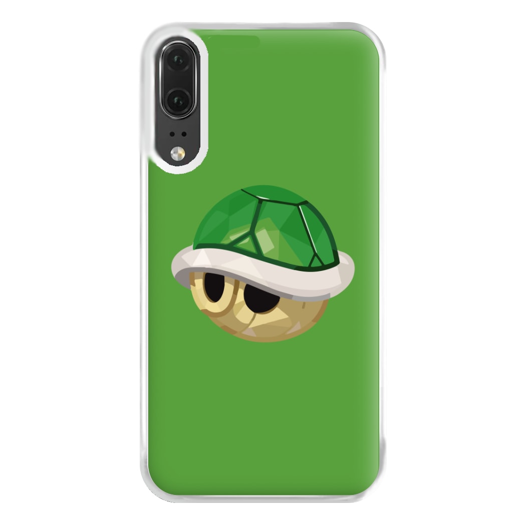 Green Koopa Troopa Shell - Mario Phone Case for Huawei P20