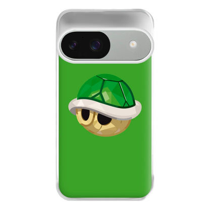 Green Koopa Troopa Shell - Mario Phone Case for Google Pixel 9 / 9 Pro