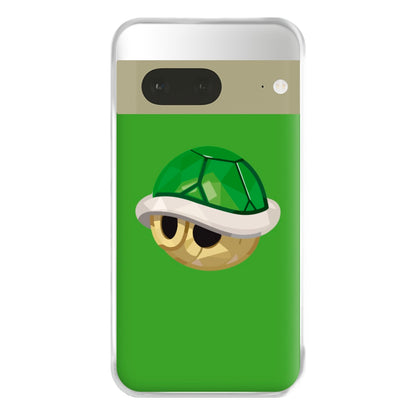 Green Koopa Troopa Shell - Mario Phone Case for Google Pixel 7a