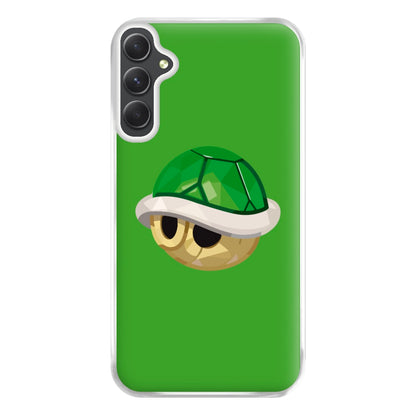 Green Koopa Troopa Shell - Mario Phone Case for Galaxy A14