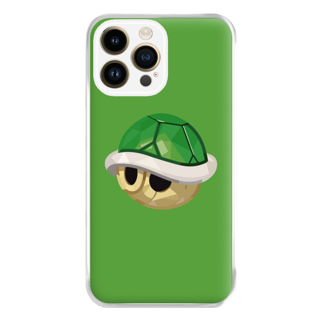 Green Koopa Troopa Shell - Mario Phone Case for iPhone 14 Pro Max