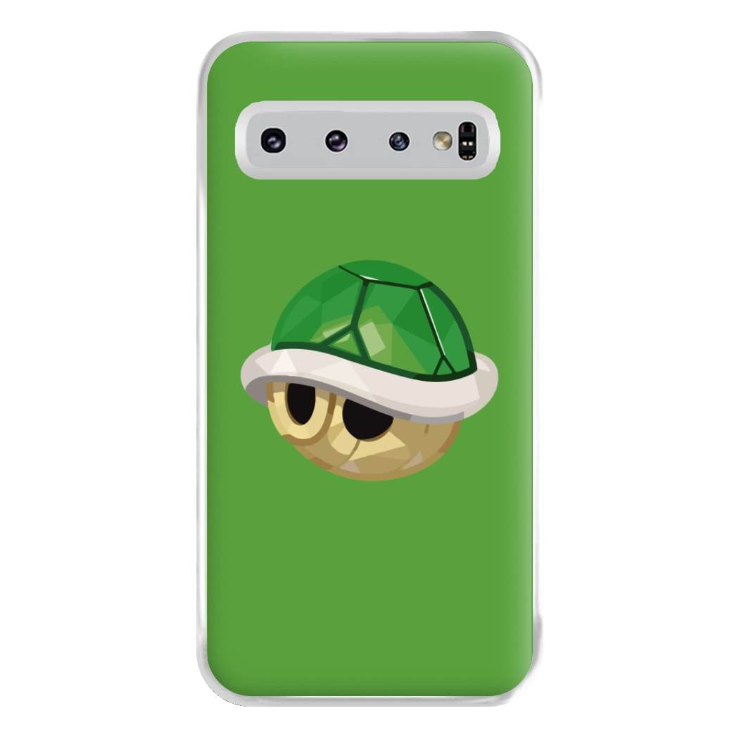 Green Koopa Troopa Shell - Mario Phone Case for Galaxy S10 Plus