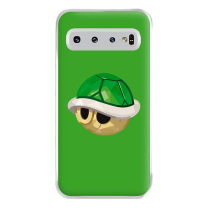 Green Koopa Troopa Shell - Mario Phone Case for Galaxy S10 Plus