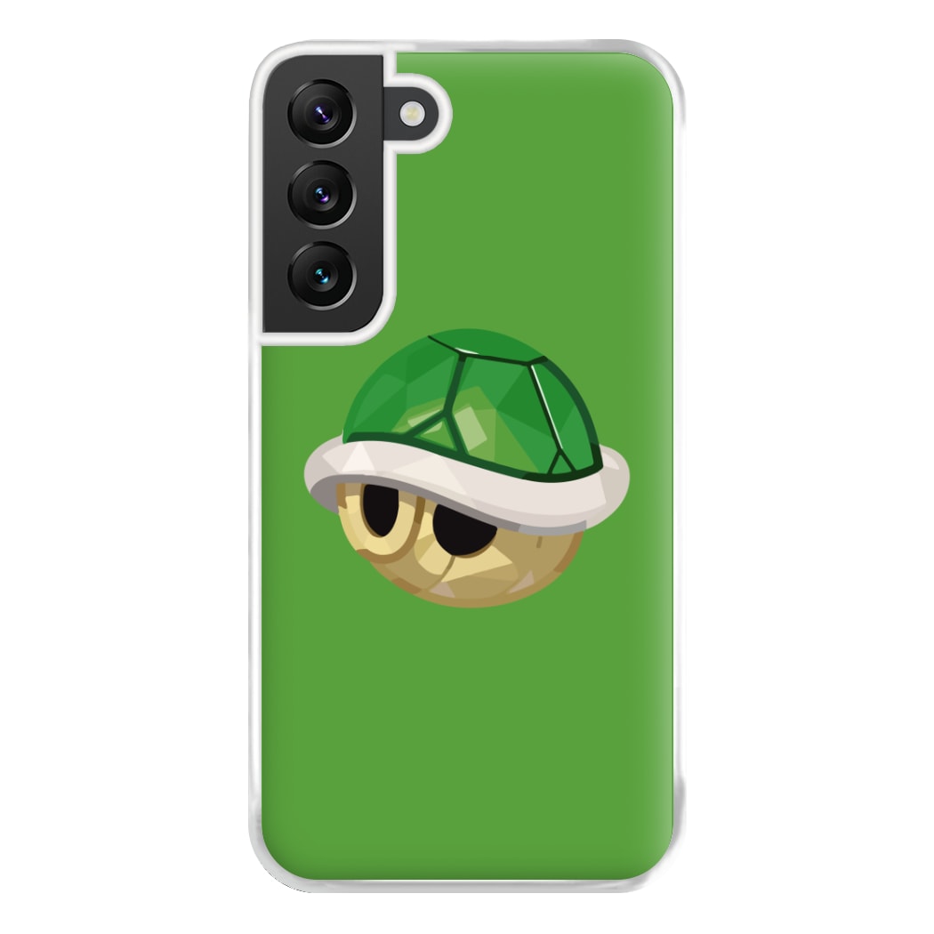 Green Koopa Troopa Shell - Mario Phone Case for Galaxy S22 Plus