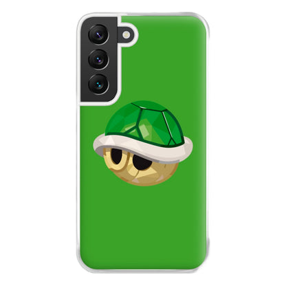 Green Koopa Troopa Shell - Mario Phone Case for Galaxy S22 Plus