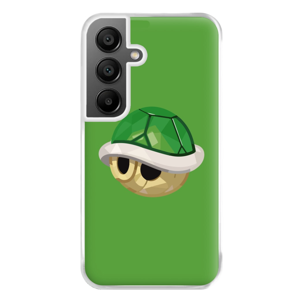 Green Koopa Troopa Shell - Mario Phone Case for Galaxy A55