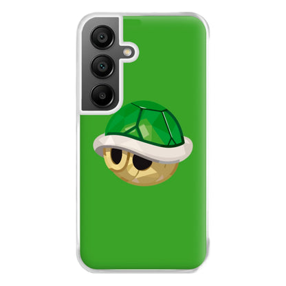 Green Koopa Troopa Shell - Mario Phone Case for Galaxy A55