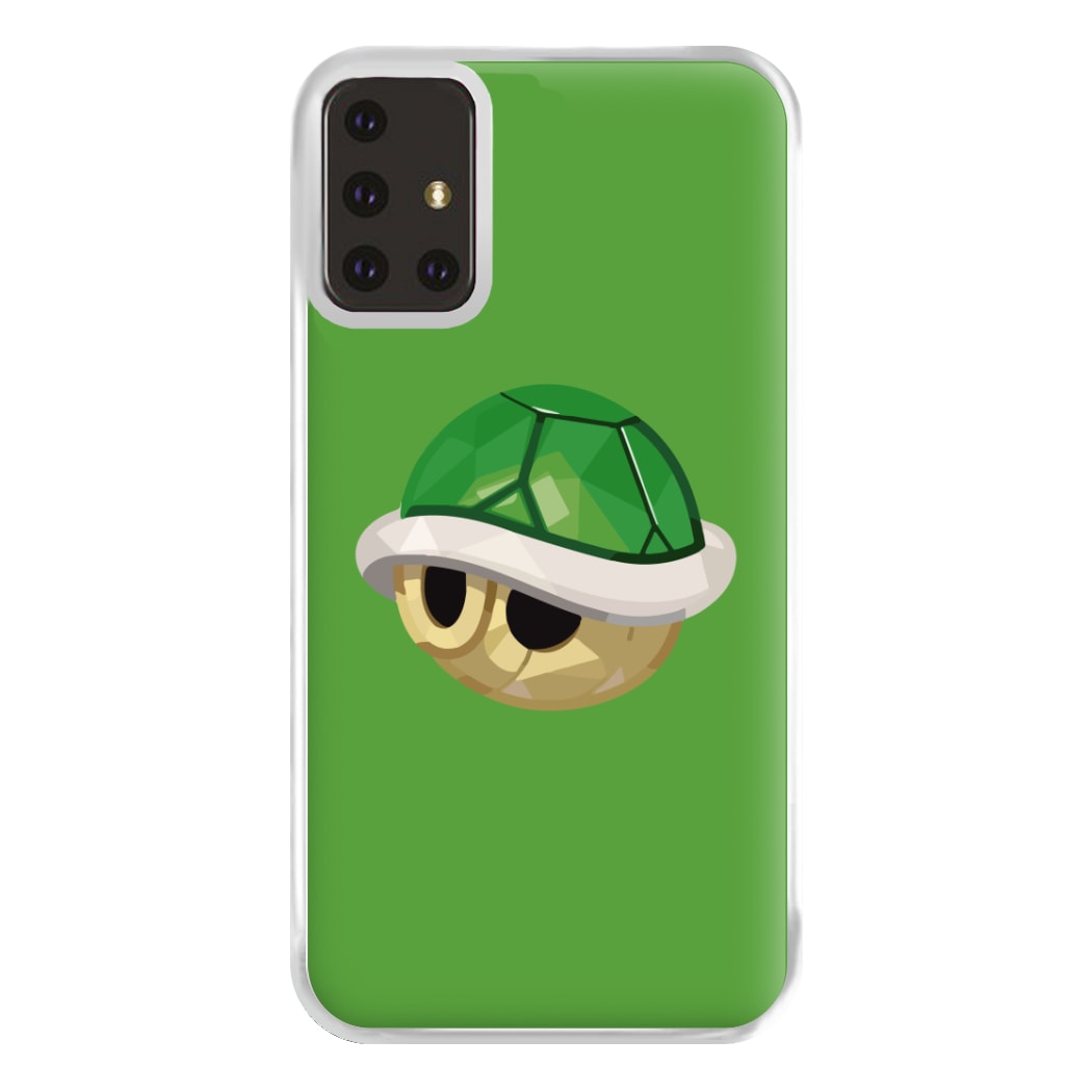 Green Koopa Troopa Shell - Mario Phone Case for Galaxy A71