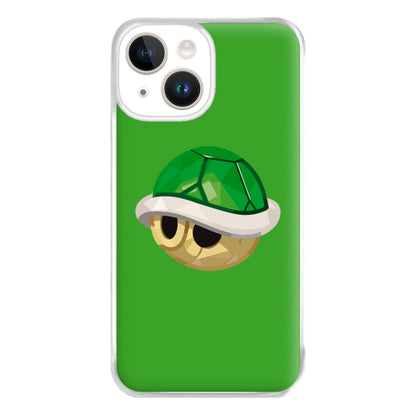 Green Koopa Troopa Shell - Mario Phone Case for iPhone 14