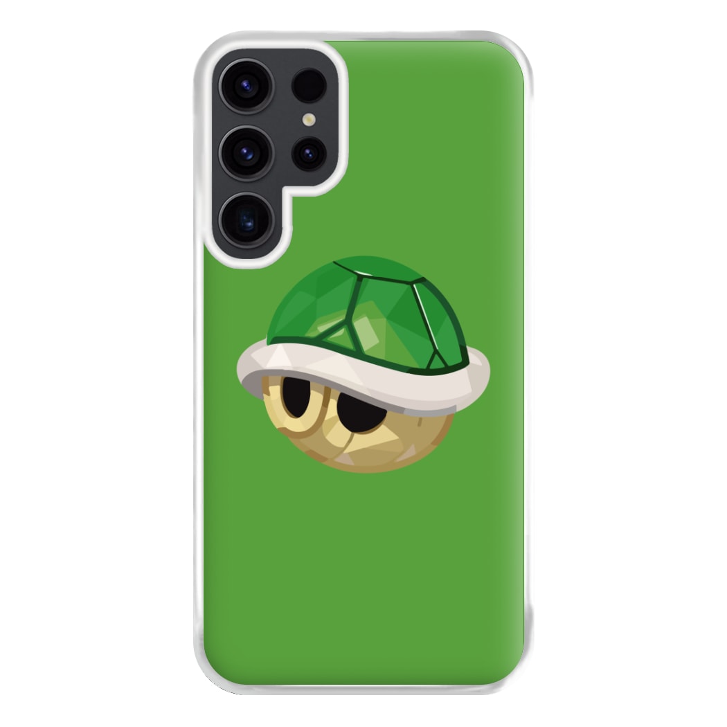 Green Koopa Troopa Shell - Mario Phone Case for Galaxy S23 Ultra