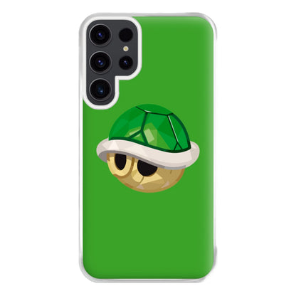 Green Koopa Troopa Shell - Mario Phone Case for Galaxy S23 Ultra