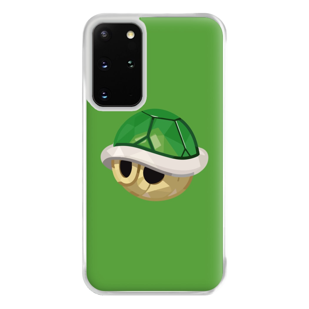 Green Koopa Troopa Shell - Mario Phone Case for Galaxy S20 Plus