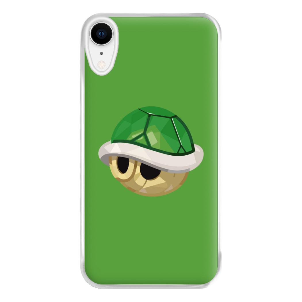 Green Koopa Troopa Shell - Mario Phone Case for iPhone XR