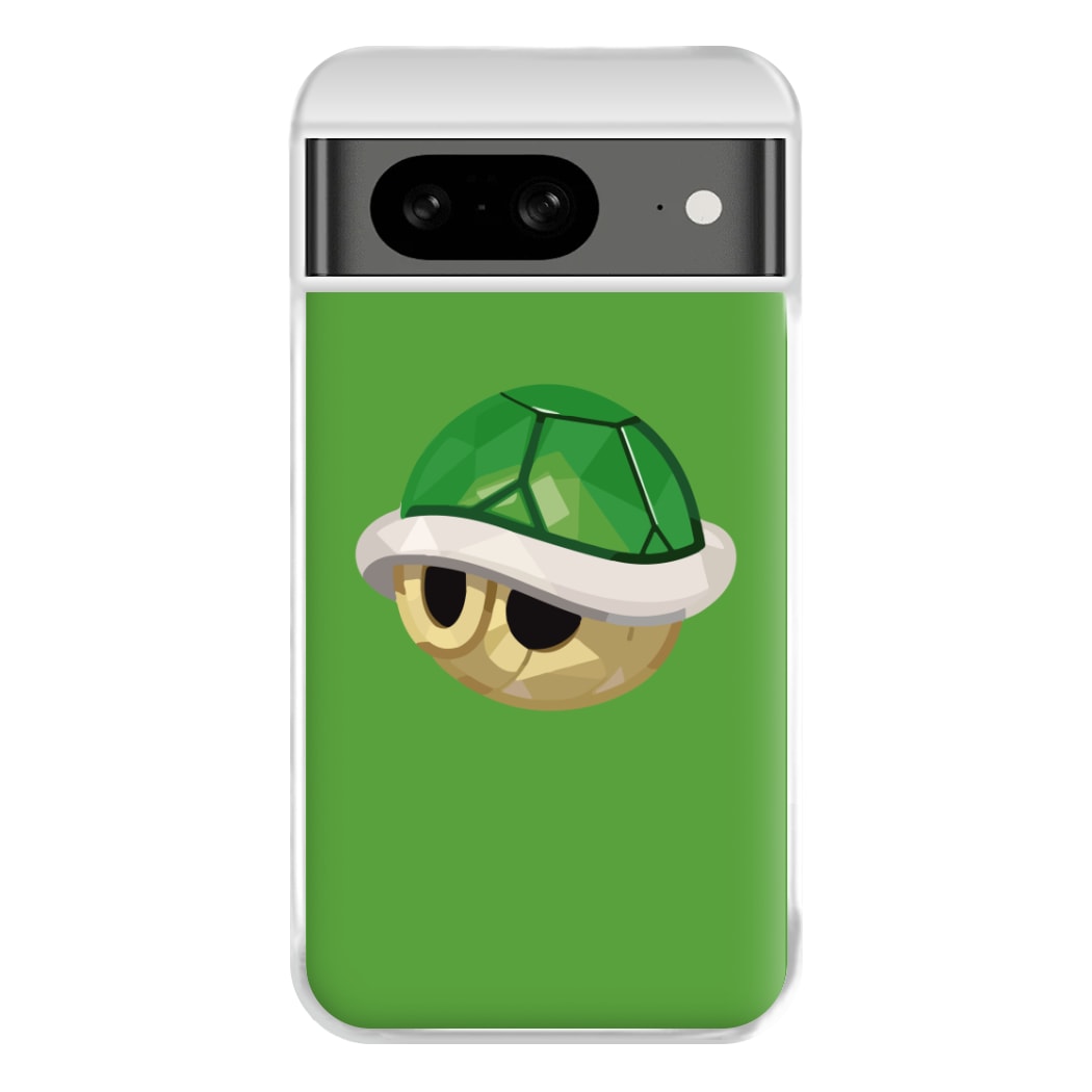 Green Koopa Troopa Shell - Mario Phone Case for Google Pixel 8