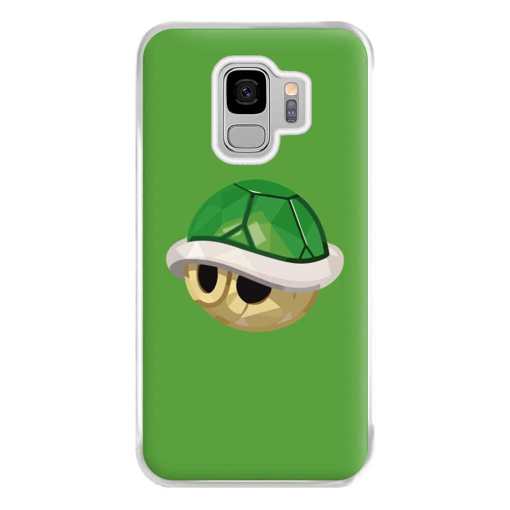 Green Koopa Troopa Shell - Mario Phone Case for Galaxy S9 Plus