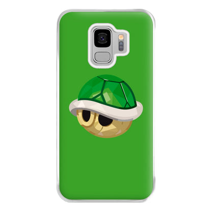 Green Koopa Troopa Shell - Mario Phone Case for Galaxy S9 Plus