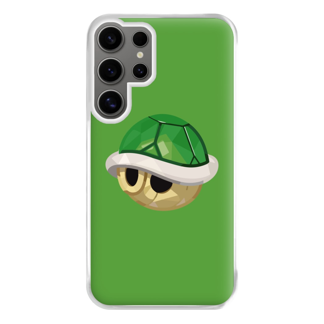 Green Koopa Troopa Shell - Mario Phone Case for Galaxy S24 Ultra