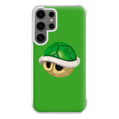 Green Koopa Troopa Shell - Mario Phone Case for Galaxy S24 Ultra