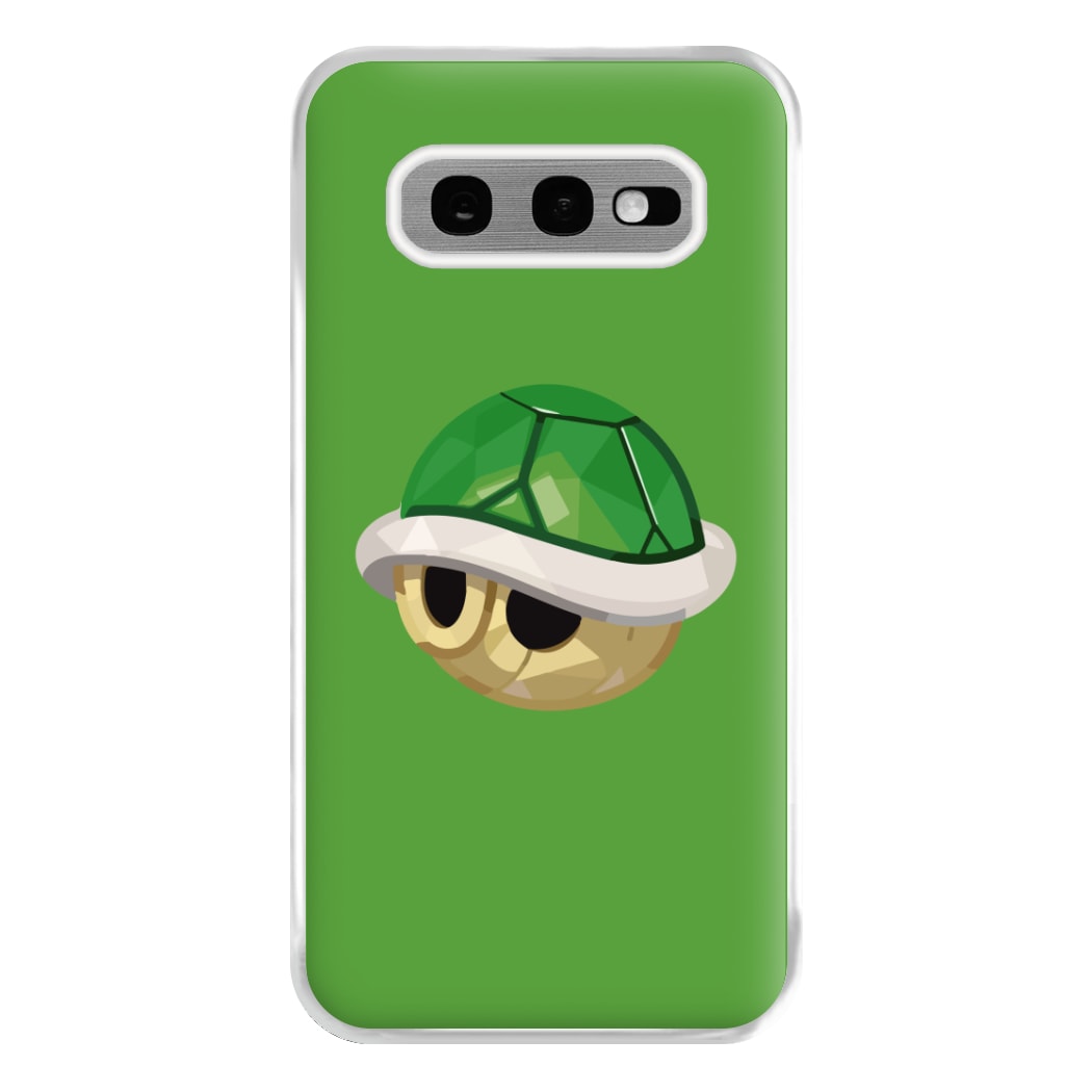 Green Koopa Troopa Shell - Mario Phone Case for Galaxy S10e