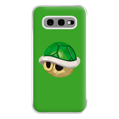 Green Koopa Troopa Shell - Mario Phone Case for Galaxy S10e